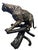 Safari Monumental Max Turner Hot-Cast Bronze Leopard Sculpture on Tree Log For Sale - Image 3 of 6