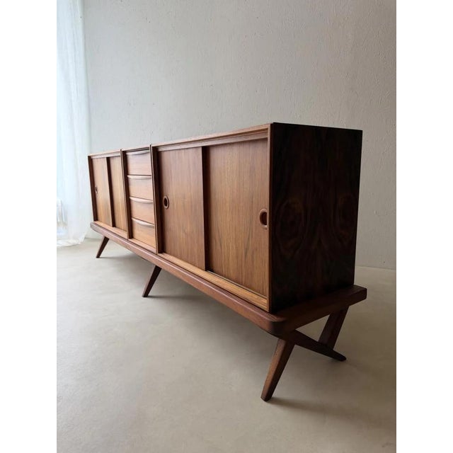 Walnut Sideboard by Rudolf Glatzel for Fristho, 1960s For Sale - Image 6 of 14