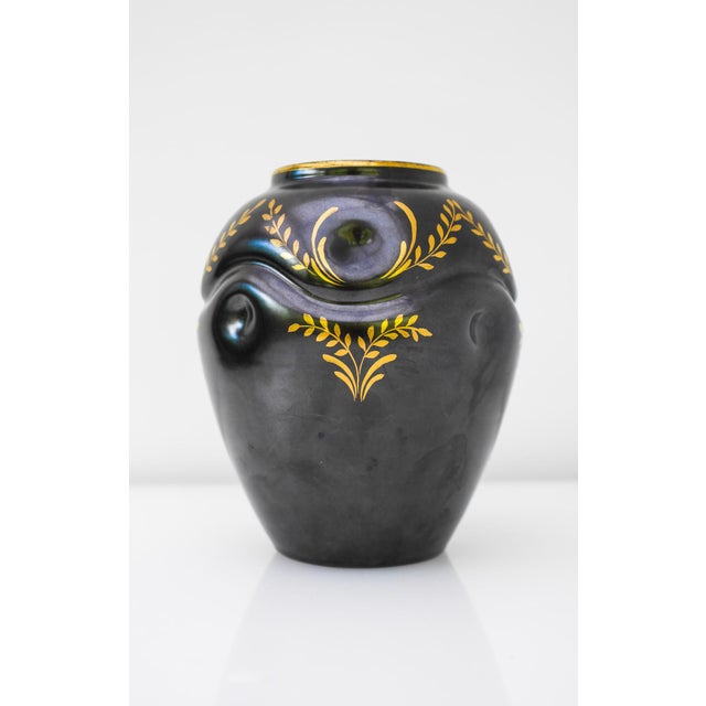 Swedish Grace Art Deco Vase by Harald Östergren for Upsala Ekeby, Sweden, 1930s For Sale - Image 16 of 16