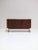 Mid-Century Modern Dry Bar Tambour Cabinet in Rosewood and Metal from Nipu, Denmark, 1960s For Sale - Image 3 of 15