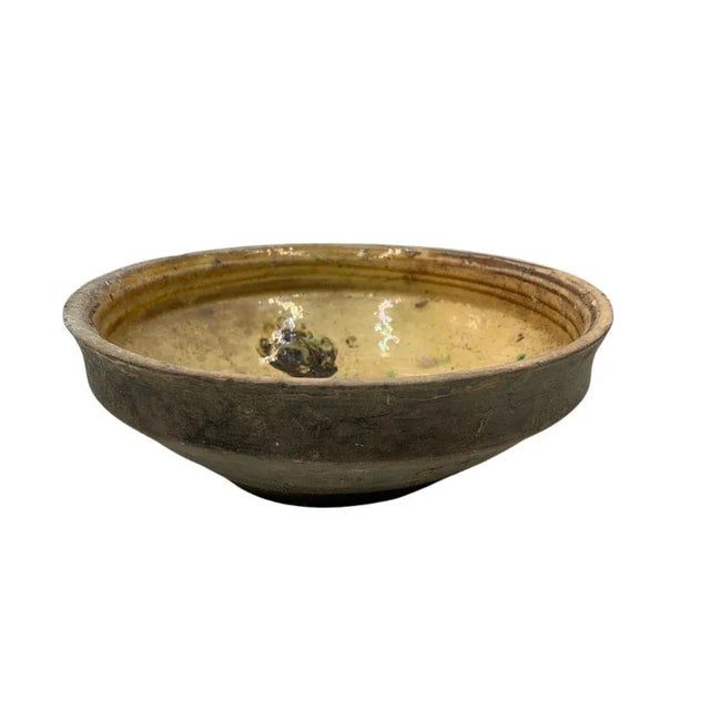 Vintage Hungarian Folk Art Decorative Bowl For Sale - Image 4 of 6