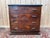 Brown Art Deco Chest of Drawers in Burl Walnut Veneer and Marble Top, 1930s For Sale - Image 8 of 8