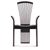 Ello Furniture Vintage Postmodern Attributed "Pietro Constantini" for Ello Furniture Set of 6 Dining-Arm Chairs For Sale - Image 4 of 8