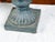 19th Century Pair of 19th Century English Medici Urn Planters on Petite Square Bases For Sale - Image 5 of 9
