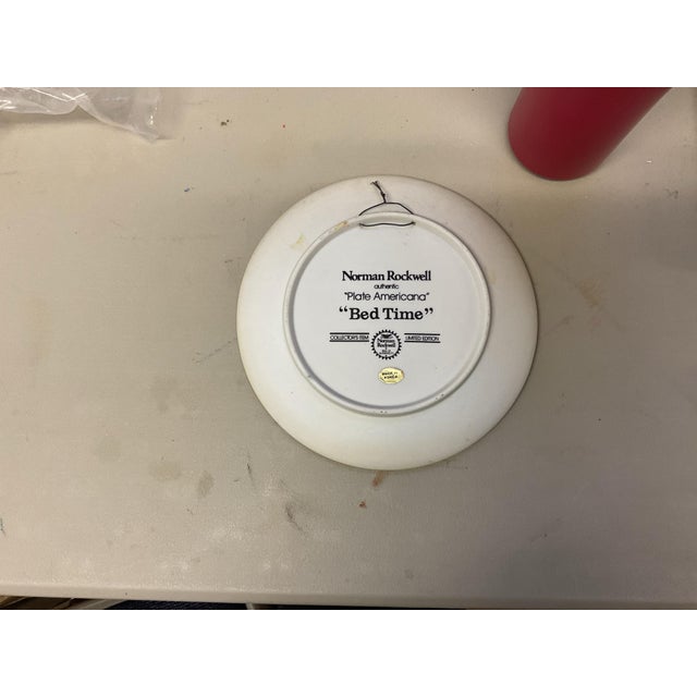 1981 Norman Rockwell “Plate Americana” Decorative Wall Plates – Set of 3 For Sale In New York - Image 6 of 6