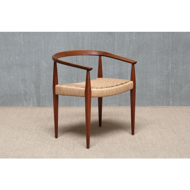 1950s Sculptural Teak Model 113 Armchair by Nanna Ditzel for Kolds Savvaerk, 1950s For Sale - Image 5 of 16