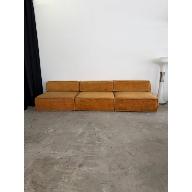 Trio 3-Seater Sofa by Cor for Form AG, 1970s, Set of 6 For Sale - Image 9 of 17