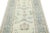 Early 21st Century Early 21st Century Gray & Dust Handwoven Turkish Oushak Runner 3' X 14'3" For Sale - Image 5 of 7