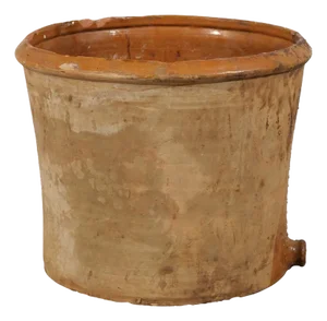 19th Century Spanish Clay Pot