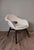 Vintage Shell Armchairs in White Curly Fabric by Miroslav Navratil for Cesky Nabytek, Czech, 1960s, Set of 2 For Sale - Image 6 of 13