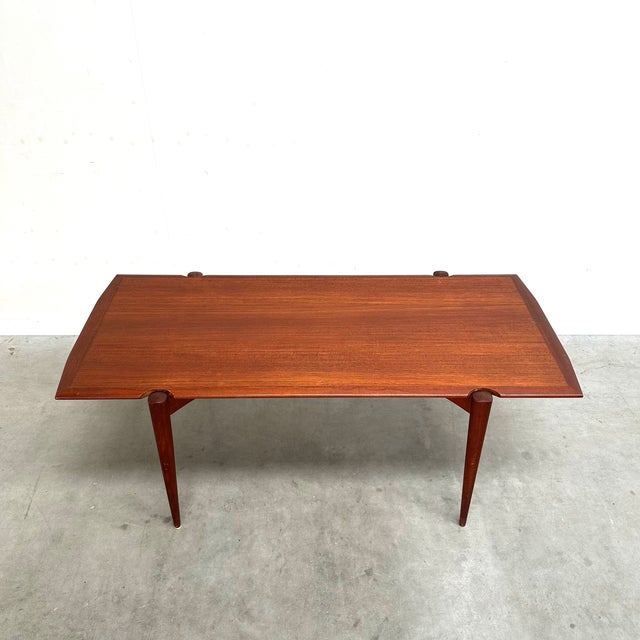 Scandinavian Coffee Table in Teak, 1960s For Sale - Image 12 of 12