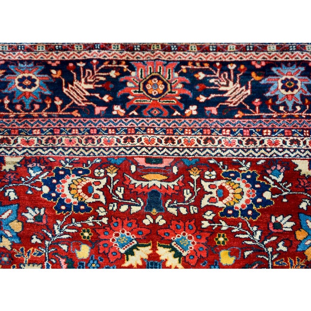 1930s Early 20th Century Mahal Rug For Sale - Image 5 of 12