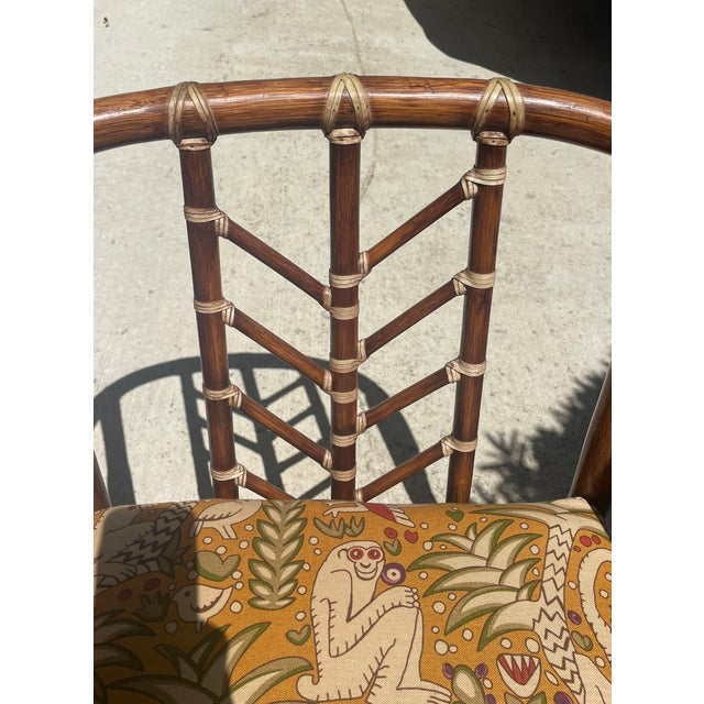 Authentic McGuire Lounge Chair, New Lee Jofa Cushions For Sale - Image 14 of 17