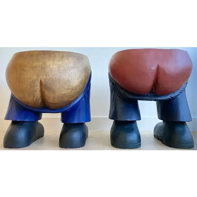 Surrealist Anthropomorphic Log Chair For Sale - Image 13 of 13