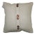 Primitive Vintage Turkish Kilim Pillow For Sale