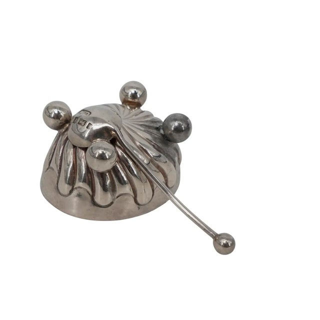 Charles Mappin Silver Plate Salt Cellars With Spoons, Sheffield 1882 (6 Pcs) For Sale - Image 9 of 9