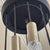 Wavy Metal and Glass Adjustable Chandelier, 1970 For Sale - Image 11 of 11