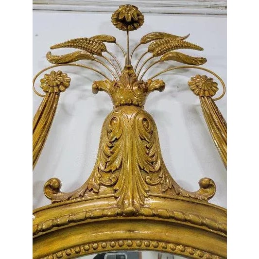 Contemporary Monumental Suzanne Geismar Gold-Toned Mirror For Sale In Los Angeles - Image 6 of 13