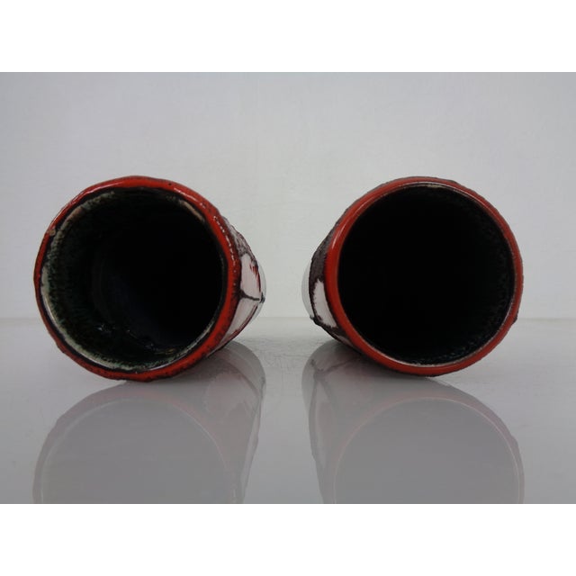 Pop Art Ceramic Vases by Cari Zalloni for Fohr Keramik, 1970s, Set of 2 For Sale - Image 13 of 15
