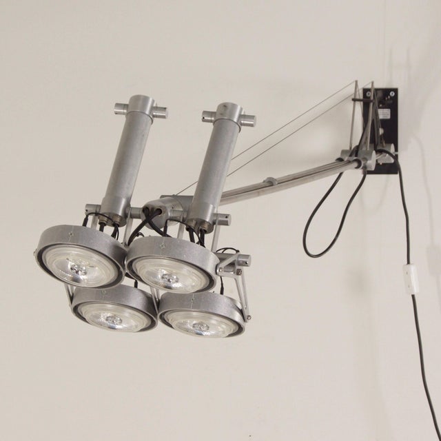 Silver Nomad Xyz Wall Lamp by Modular Lighting Instruments, 1990s For Sale - Image 8 of 14
