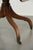19th Century Antique English Drop-Leaf Side Table with Brass Details For Sale - Image 14 of 15