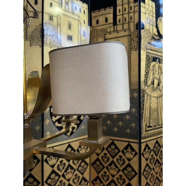 20th Century Brass Chandelier, 1970s For Sale - Image 3 of 8