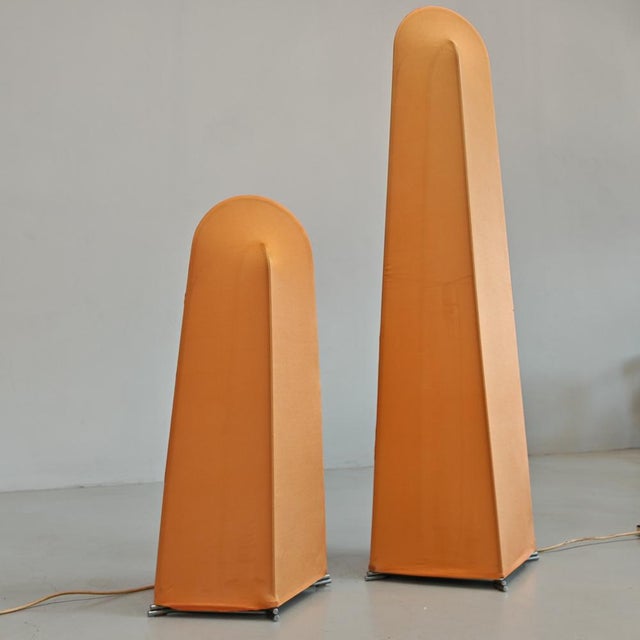 Kazuki Fabric Floor Lamp by K. Takahama for Sirrah, 1970s For Sale - Image 18 of 18