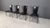 Black Postmodern Black Dining Chairs from Arper, Italy, 1980s, Set of 4 For Sale - Image 8 of 16