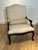 1990s Pair Custom French Bergere Chairs For Sale - Image 4 of 8