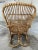 Mid-Century Modern Italian Bamboo and Rattan Armchair, 1960s For Sale - Image 4 of 11