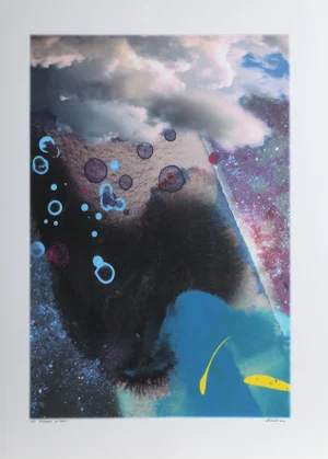 Runaway Witness, Michael Knigin Giclee Print on Paper Signed, Numbered, and Dated in Pencil