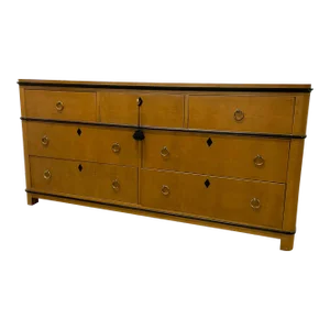 National Mt. Airy Biedermeier Style Lowboy Dresser