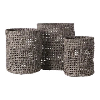 Four Hands Natural Baskets, Natural - Set of 3 For Sale