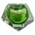 Large Italian Green Glass Ashtray, 1960s For Sale - Image 3 of 12