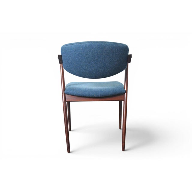 Set of Eight Attributed to Kai Kristiansen Model 42 Dining Chairs in Rosewood For Sale - Image 12 of 12