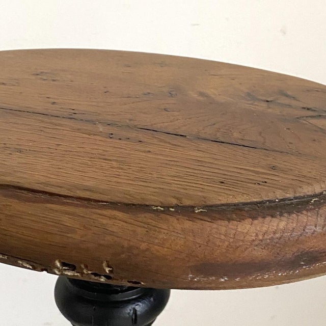 Antique Oak Stools, 1800s, Set of 2 For Sale - Image 9 of 12