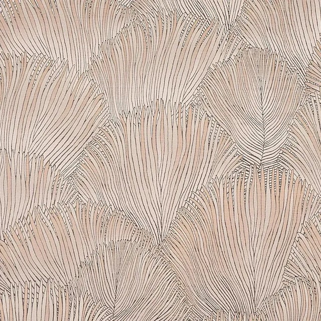 Schumacher Sample - Schumacher Fondale Fabric in Ivory For Sale - Image 4 of 4