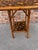 English 19th Century Decoupage Bamboo Side Table For Sale - Image 3 of 7