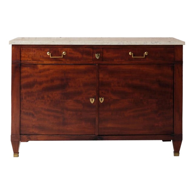 Late 19th Century French Cherry Wood Directoire Commode For Sale