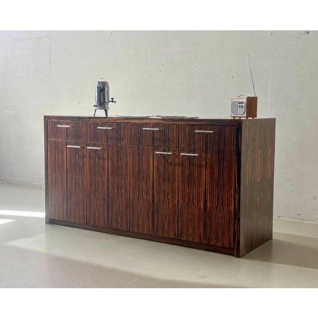 Vintage Sideboard with Makassar Veneer, 1990s For Sale - Image 6 of 13