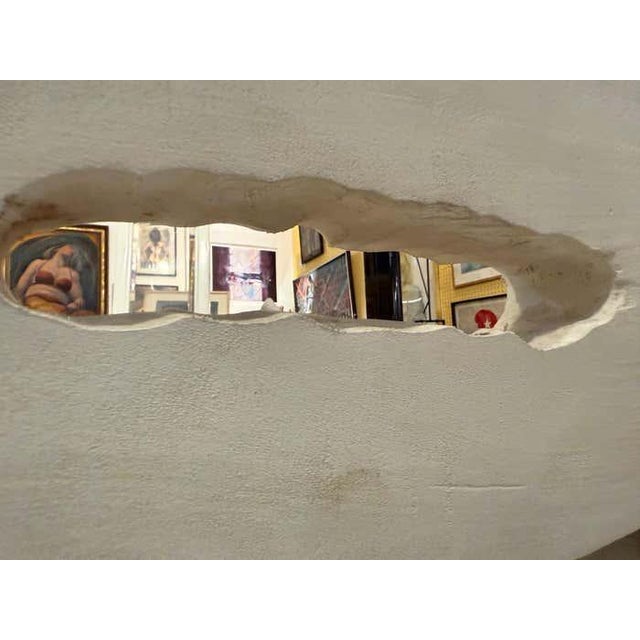 Abstract White Painted Wood Sculpture by Charles Fultz For Sale - Image 4 of 6