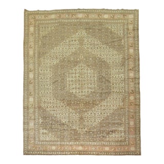 Antique Zabihi Collection Persian Tabriz Carpet - 9' x 13'5" For Sale