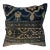 Pillow W/Antique Persian Rug Fragment, 1'4" X 1'4" For Sale