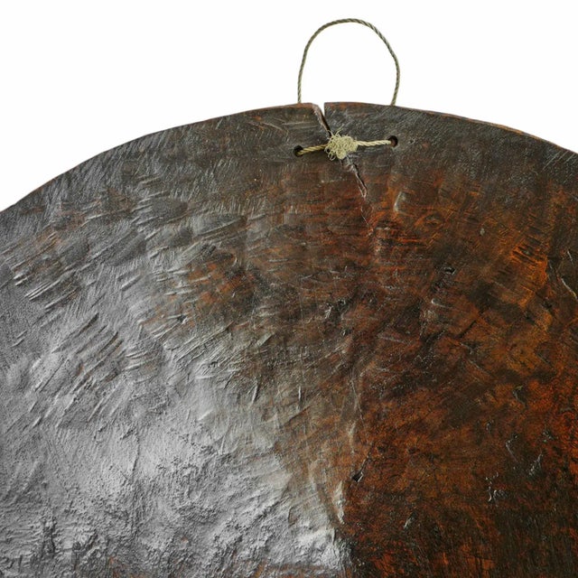 Vintage Thai Wood Gold Panning Bowl For Sale - Image 4 of 4