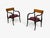 Mid-Century Modern Edward Wormley, Alexandria Armchairs, Mahogany, Walnut, United States, 1960s For Sale - Image 3 of 14