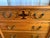 Striking and unusual -- perhaps one-of-a-kind -- 1930s mahogany dresser with clean lines, architectural corner details,...