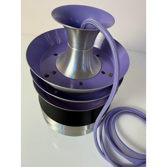 Trava Louvered Lamp by Carl Thore for Granhaga For Sale - Image 4 of 11