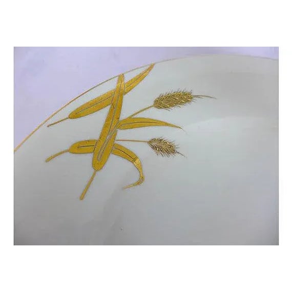 1970s Mid-Century "Harvest" Serving Platters - A Pair For Sale - Image 5 of 6