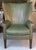 Late 20th Century 20th-C. English Style Ralph Lauren Leather Hepplewhite Wing Chair For Sale - Image 5 of 5
