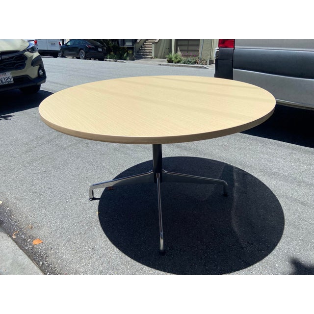 Vintage Mid Century Modern Herman Miller Eames Conference Table For Sale - Image 11 of 12